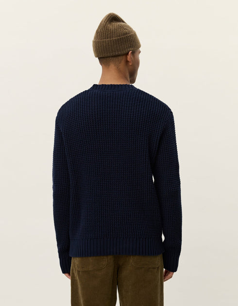 LES DEUX ALVIN WAFFLE CREWNECK